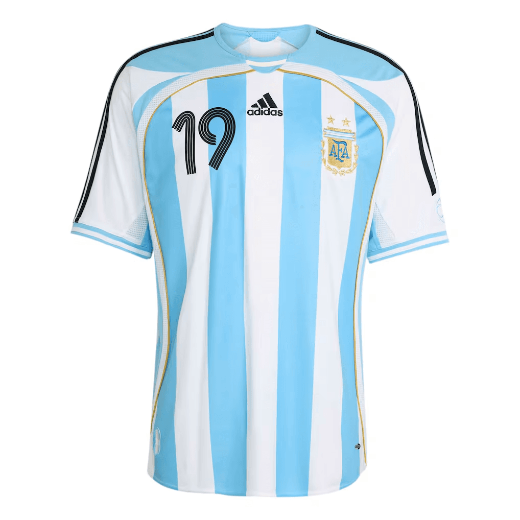 Argentina Home Retro 2006 - Messi 19 - 1